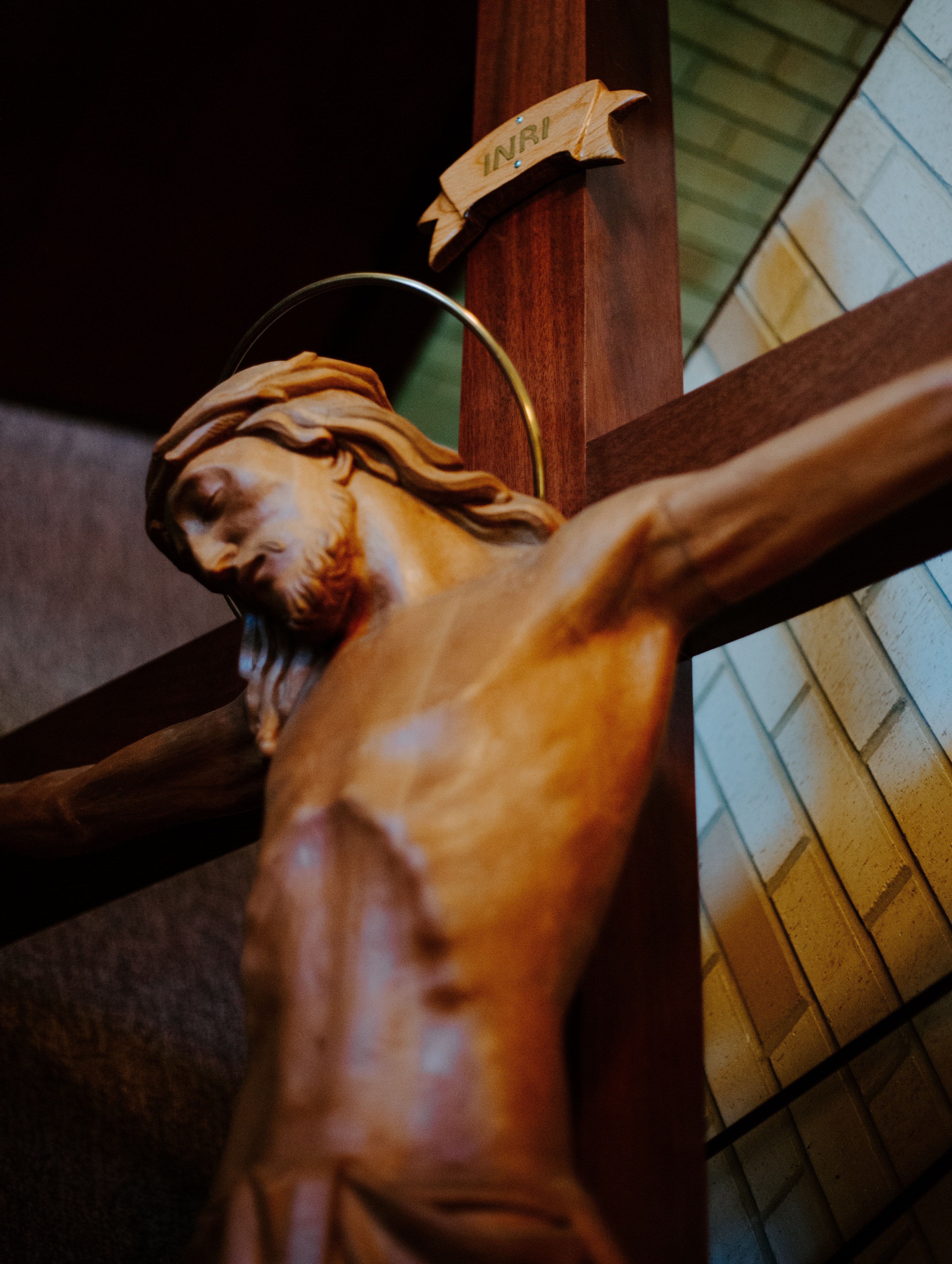 large crucifix